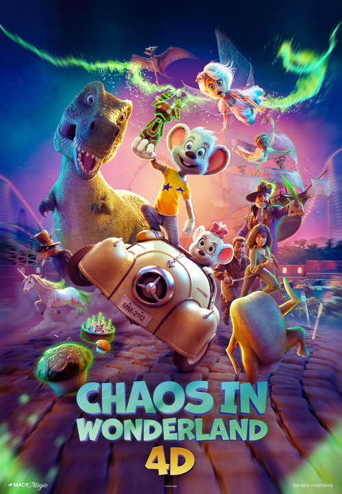 Chaos in Wonderland 4D